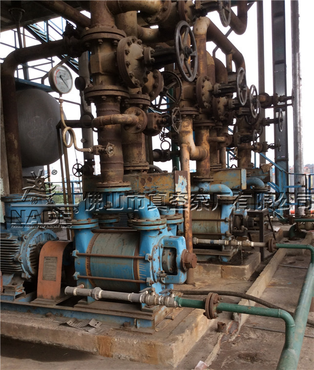2BE1水環式真空泵石油化工應用現場 2BE1水環式真空泵石油化工應用現場