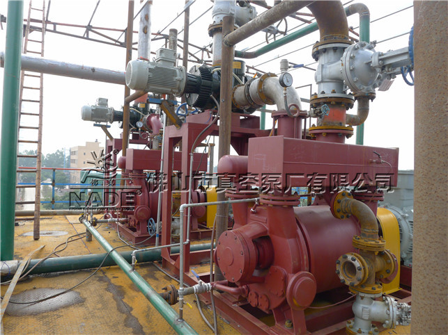 2BE1水環式真空泵石油化工應用現場
