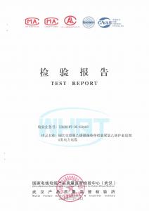 產(chǎn)品檢驗報告